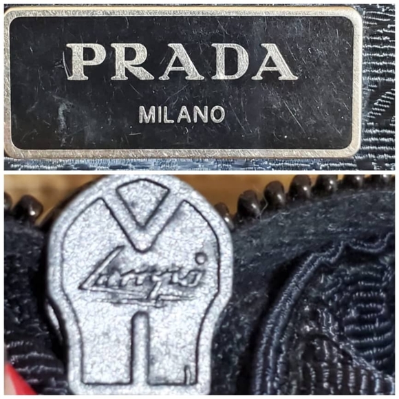 Authentic Prada Black Tessuto Nylon Messenger Crossbody Bag - Picture 10 of 12